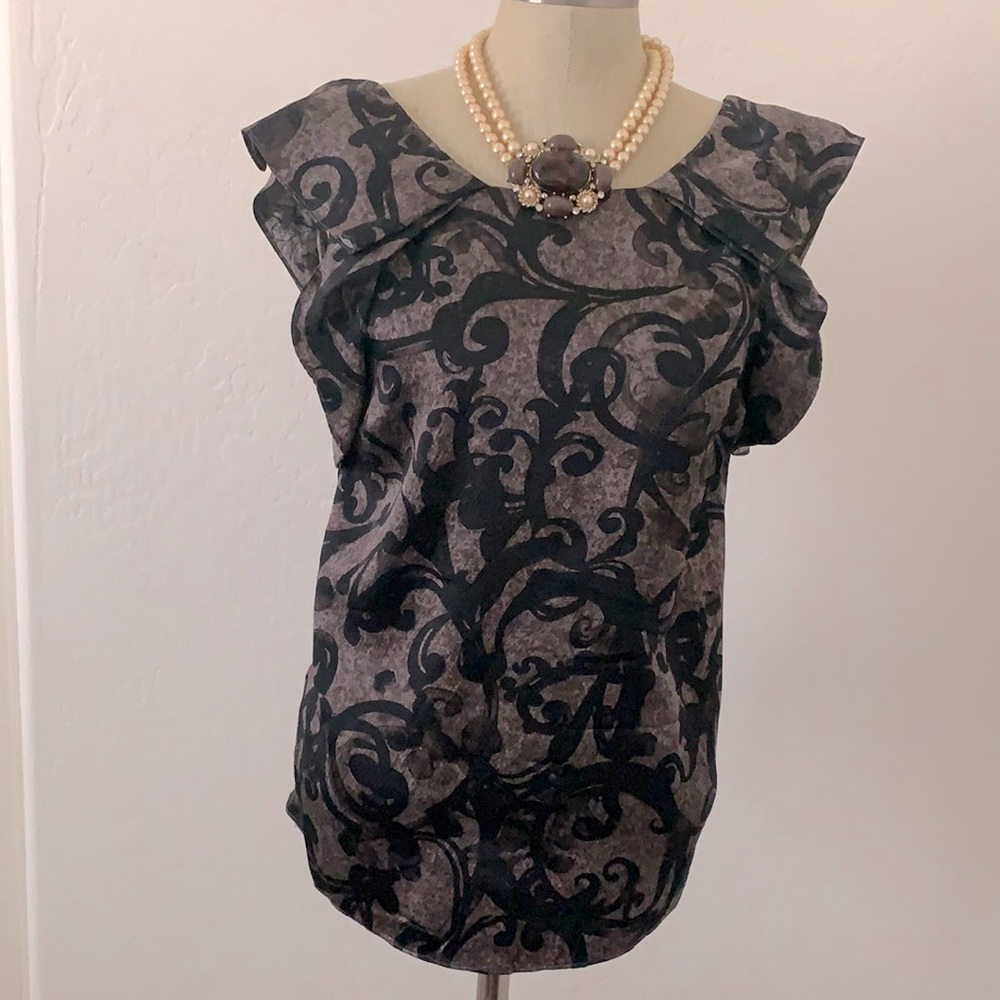 Juicy Couture blouse Size Small 100% Silk